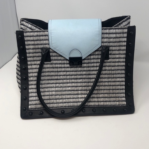 loeffler randall hazel straw tote